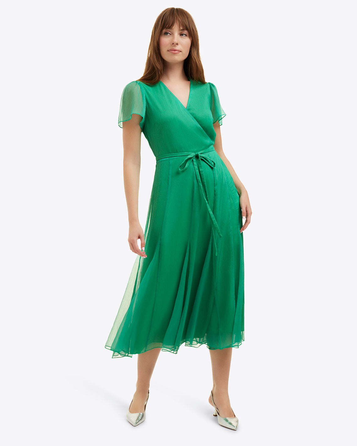 Daphne Midi Wrap Dress