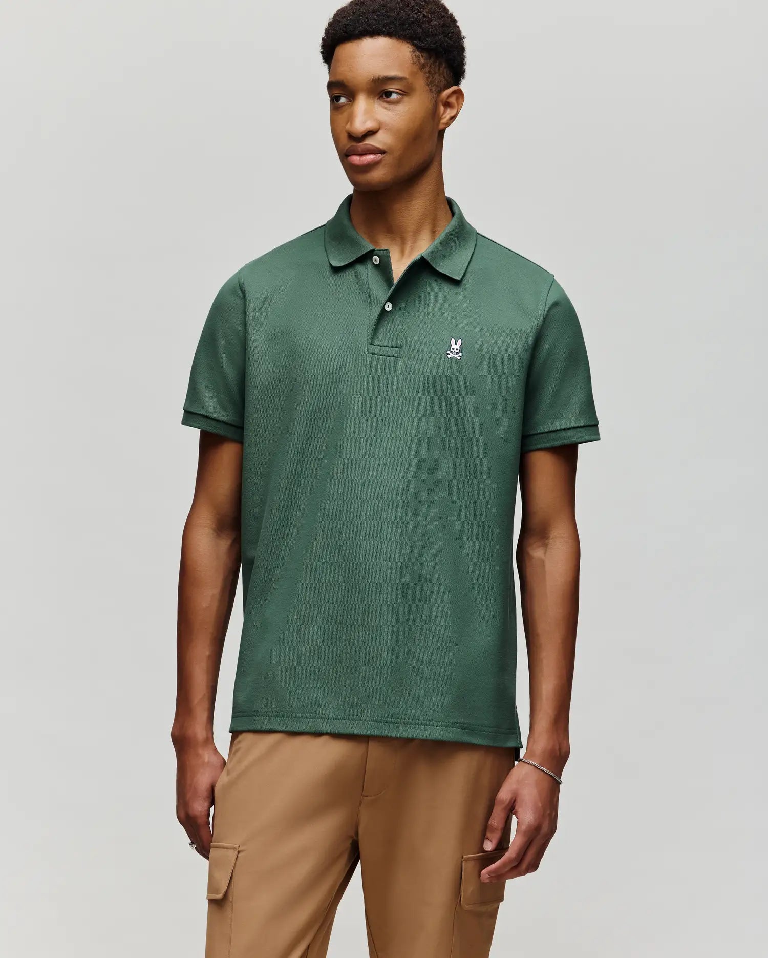 MENS CLASSIC PIQUE POLO SHIRT - B6K001F200