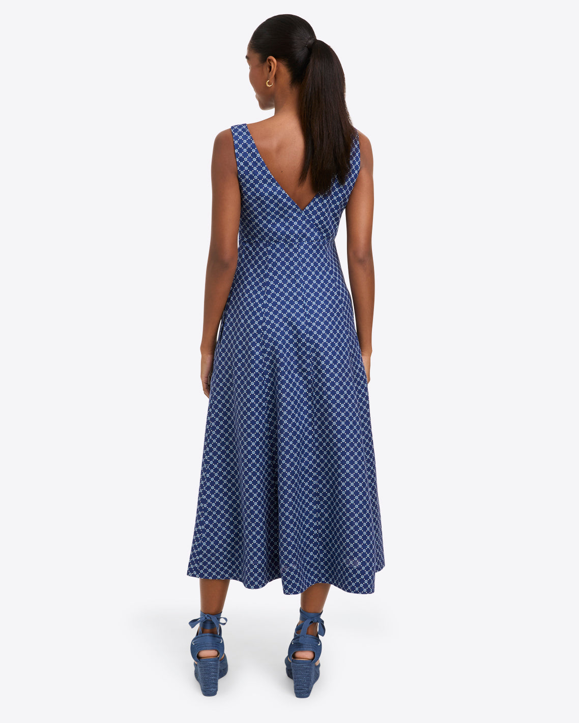 Opal Midi Dress in Linen