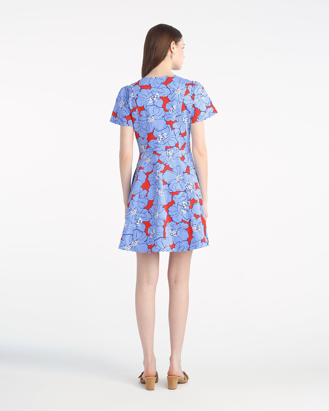 Mae Love Circle Mini Dress in Floating Floral