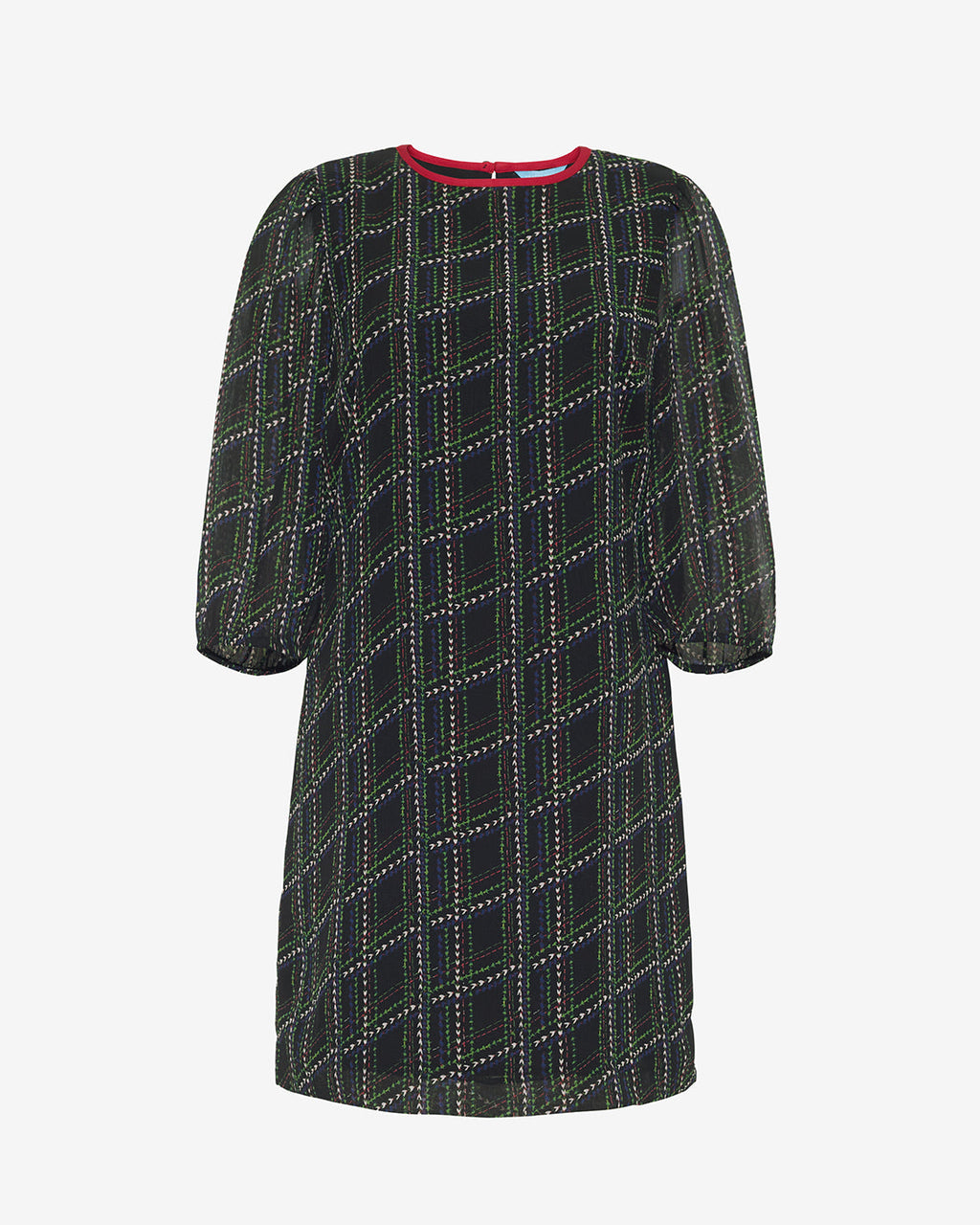 Ava Mini Dress in Dainty Check