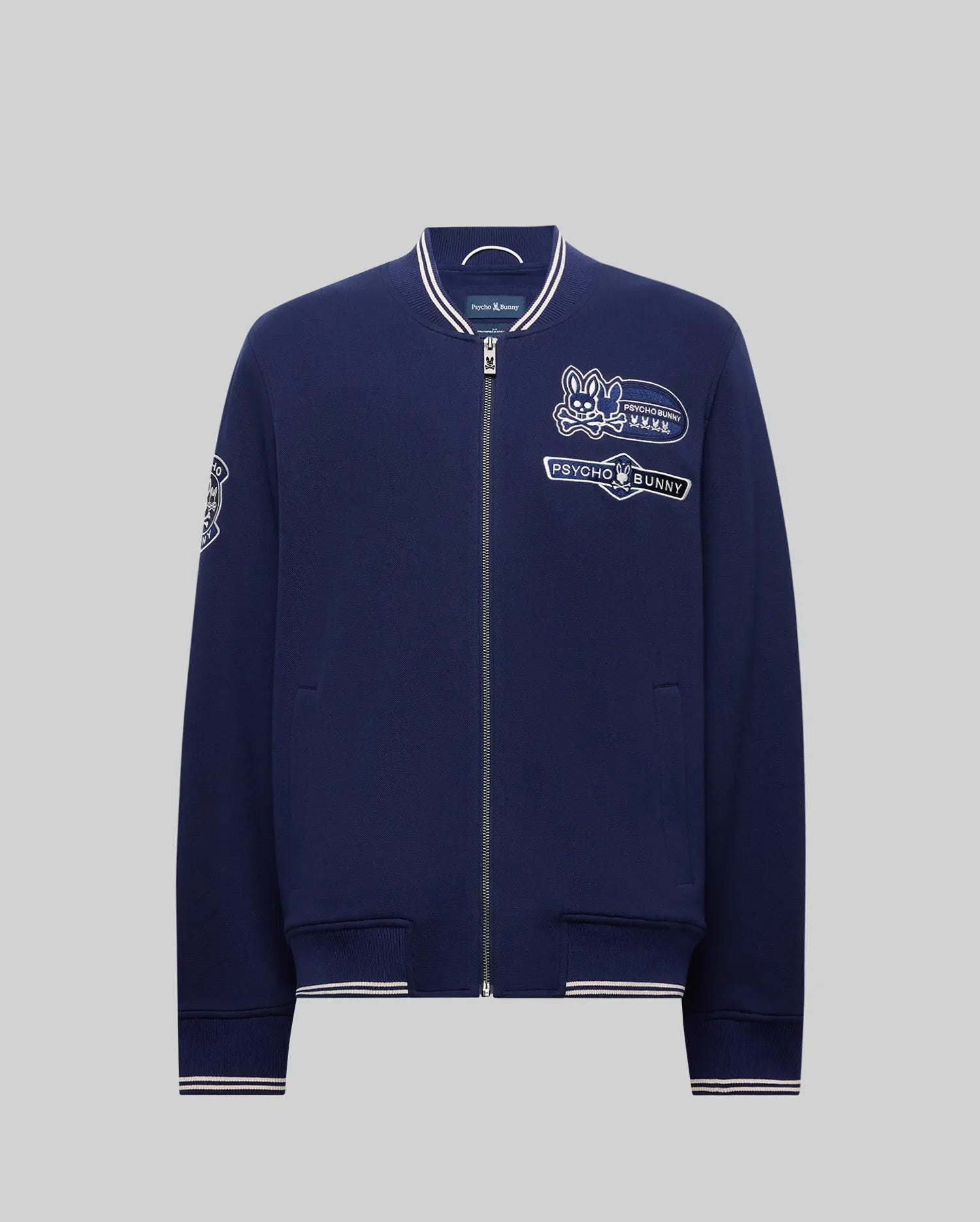 MENS DESMOND PIQUE KNIT BOMBER - MO1100018
