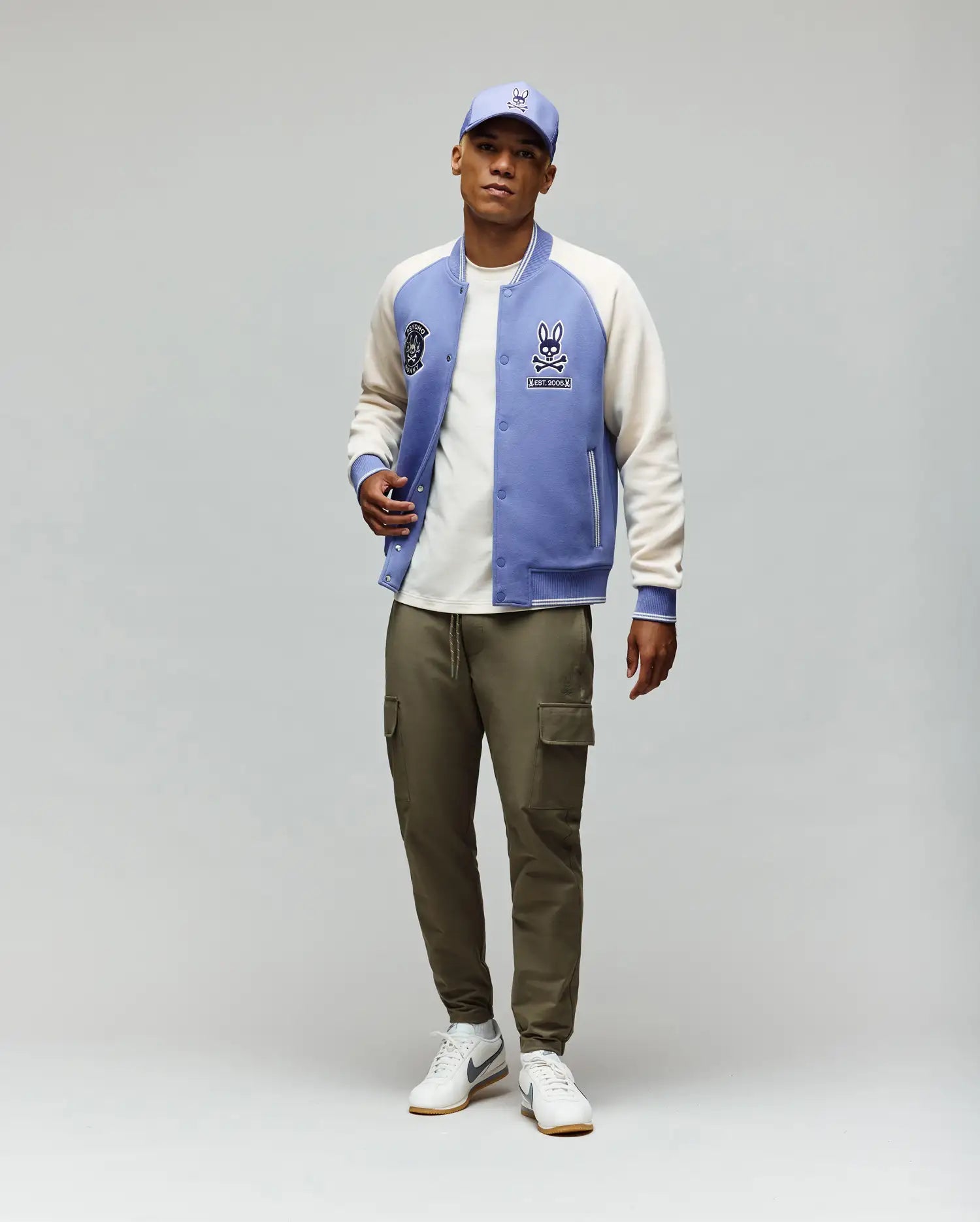 MENS RYDER KNIT VARSITY BOMBER - MO1100034